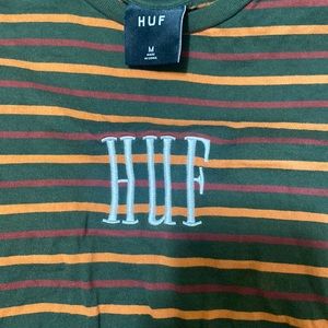 HUF short sleeved striped shirt